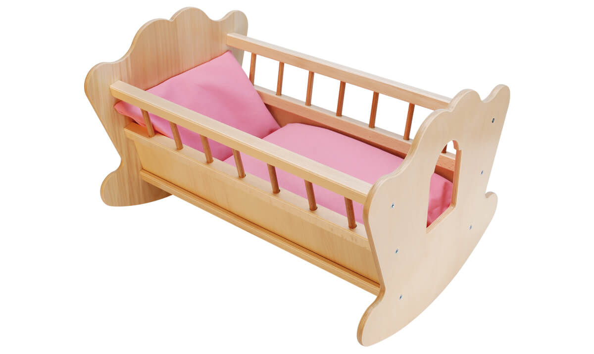 Bild 1 - Puppenwiege