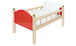 Bild 2 - Puppenbett erdbeerrot